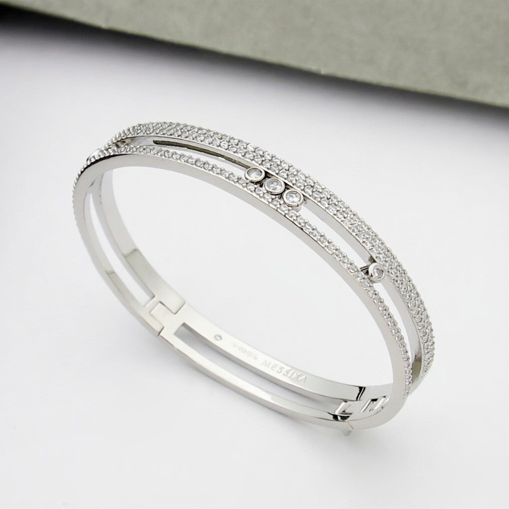 [LumiVibe]Move Romane pavé bangle