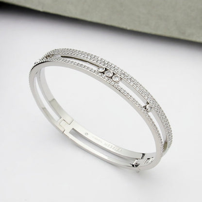 [LumiVibe]Move Romane pavé bangle