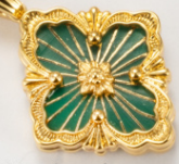 [LumiVibe] B.C.L SMALL SIZE  ENAMEL NECKLACE（Various colors)
