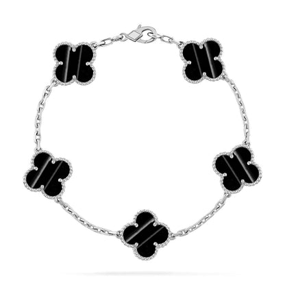 [LumiVibe] CLOVER 5 MOTIF PULSAR STONE BRACELET COLLECTION