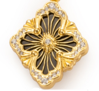 [LumiVibe] B.C.L BIG SIZE  ENAMEL NECKLACE（Various colors）