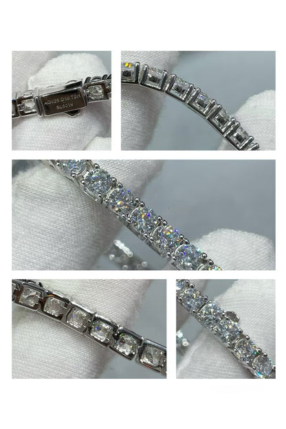 [LumiVibe jewelrys]TENNIS BRACELET WITH FULL DIAMOND SETTING