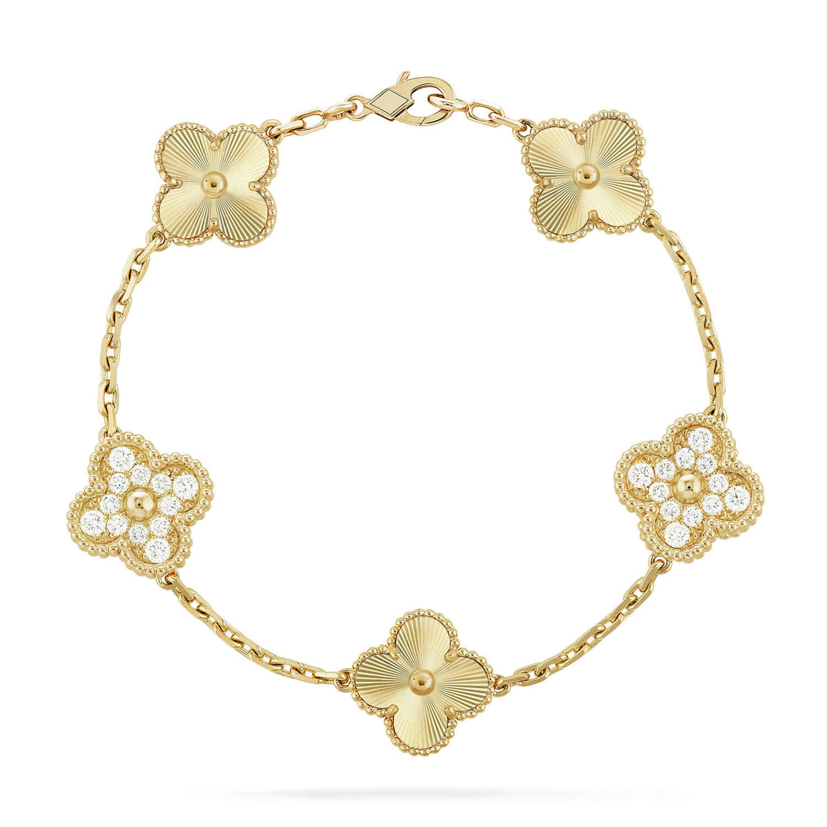 [LumiVibe] CLOVER 5 MOTIF LASER BRACELET COLLECTION