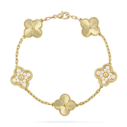 [LumiVibe] CLOVER 5 MOTIF LASER BRACELET COLLECTION