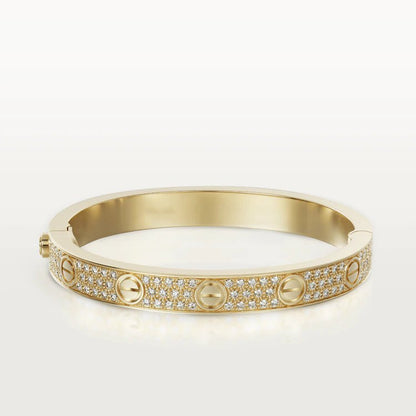 [LumiVibe]LOVE BRACELET 6.1MM DIAMOND-PAVED