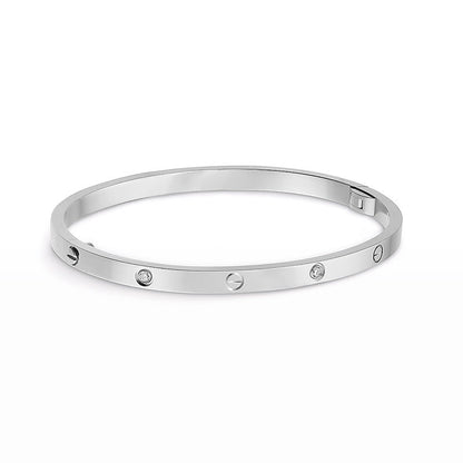 [LumiVibe]LOVE BRACELET 3.65MM 6 DIAMONDS