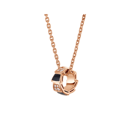 [LumiVibe]SERPENTI PEDANT DIAMOND NECKLACE