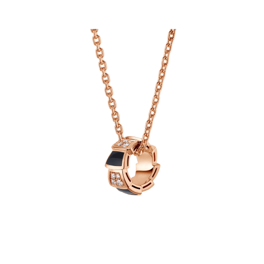 [LumiVibe]SERPENTI PEDANT DIAMOND NECKLACE