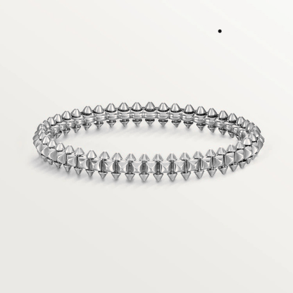 [LumiVibe]CLASH SILVER BRACELET