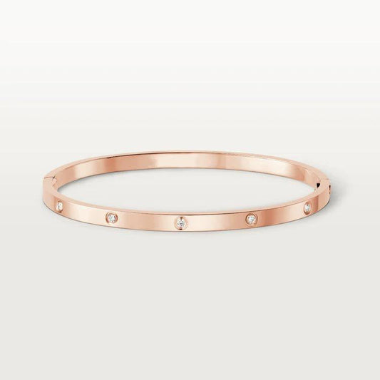 [LumiVibe]LOVE BRACELET 3.65MM 10 DIAMONDS