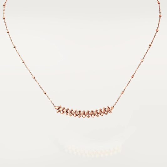 [LumiVibe]CLASH PINK GOLD NECKLACE