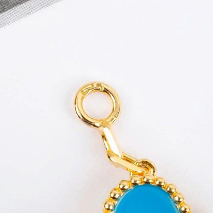 [LumiVibe] CLOVER 5 MOTIF TURQUOISE BRACELET COLLECTION
