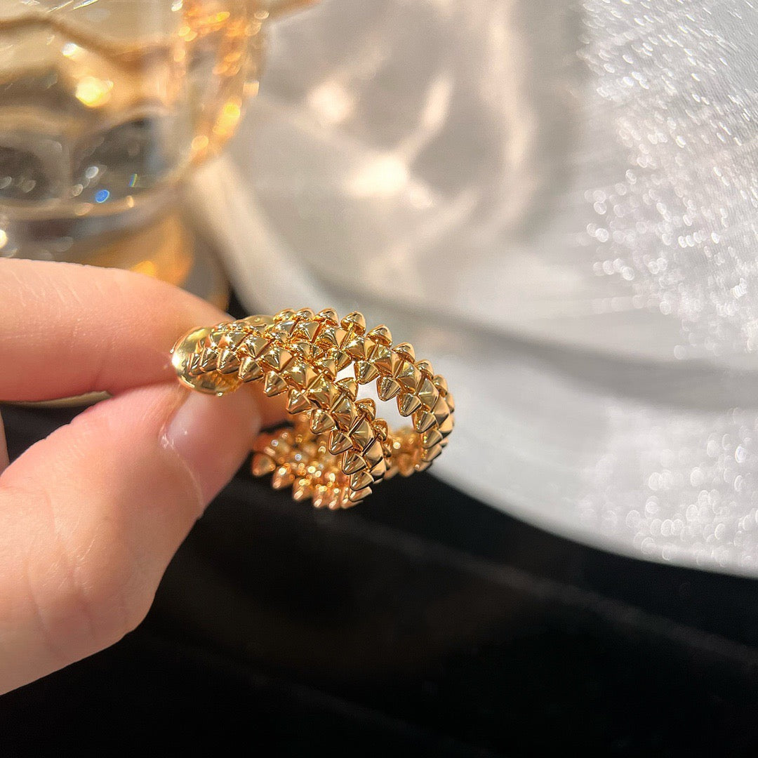 [LumiVibe]CLASH SMALL HOOP EARRINGS