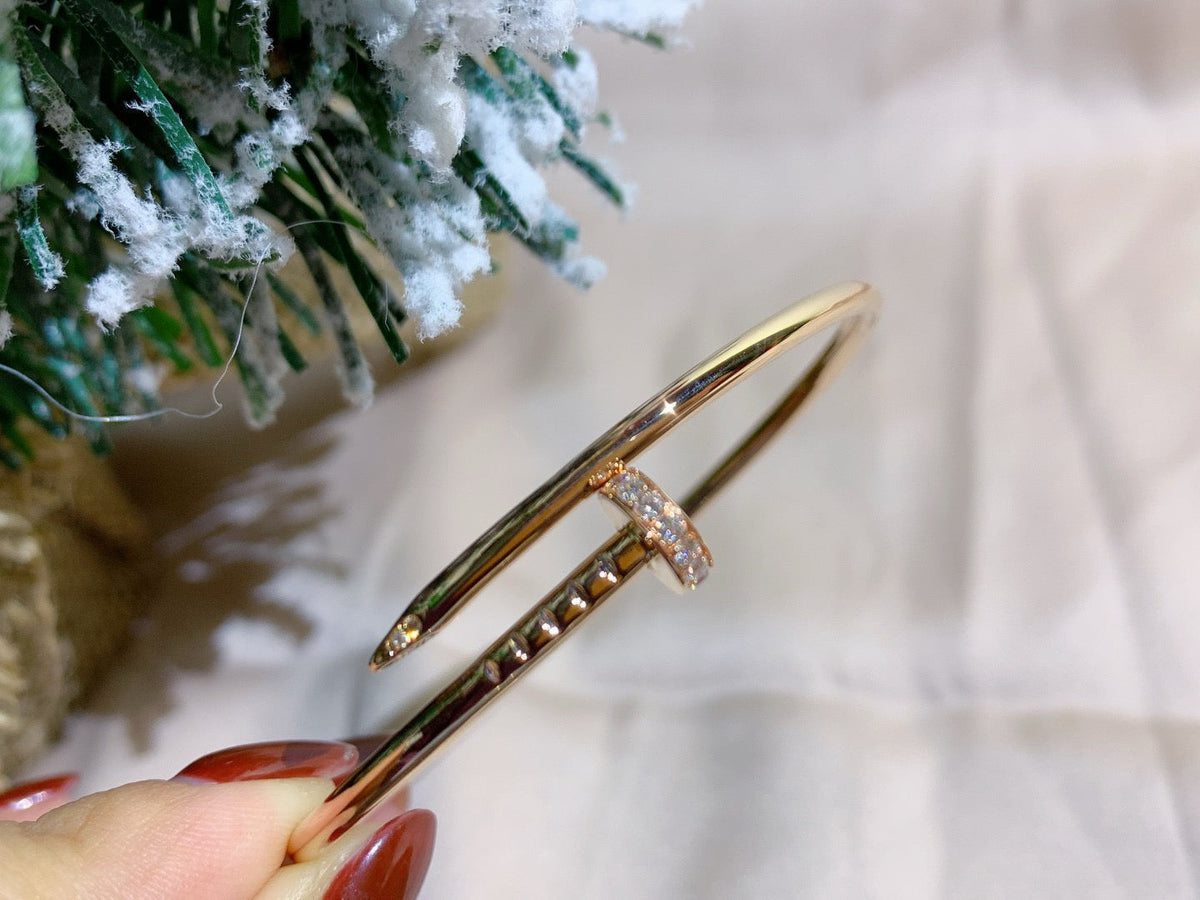 [LumiVibe]JUSTE BRACELET 2.5MM DIAMONDS