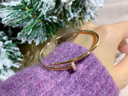 [LumiVibe]JUSTE BRACELET 2.5MM DIAMONDS