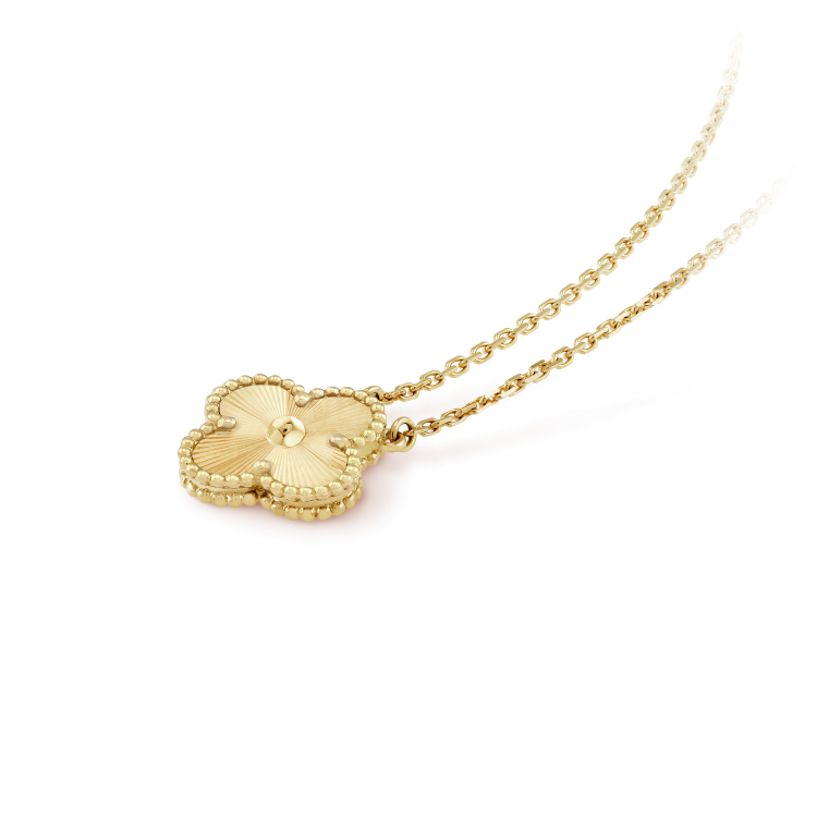[LumiVibe]CLOVER 15MM LASER NECKLACE