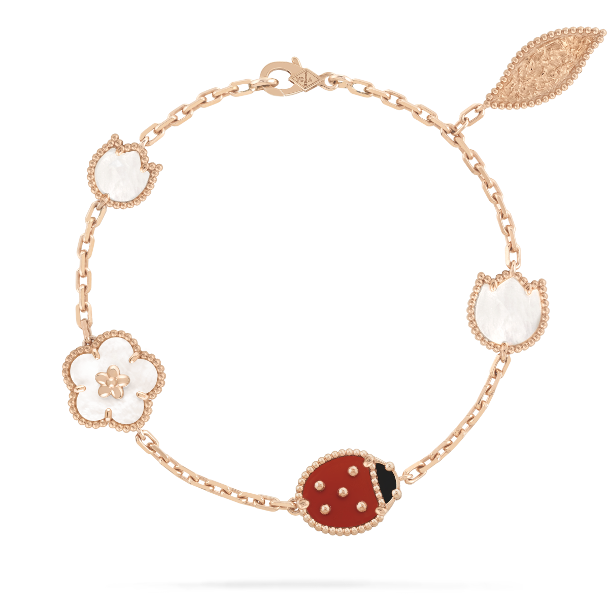 [LumiVibe]LUCKY SPRING 5 MOTIF BRACELET