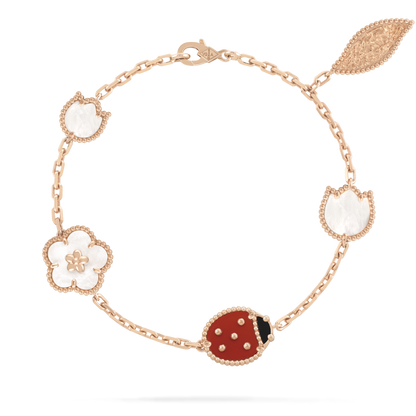 [LumiVibe]LUCKY SPRING 5 MOTIF BRACELET