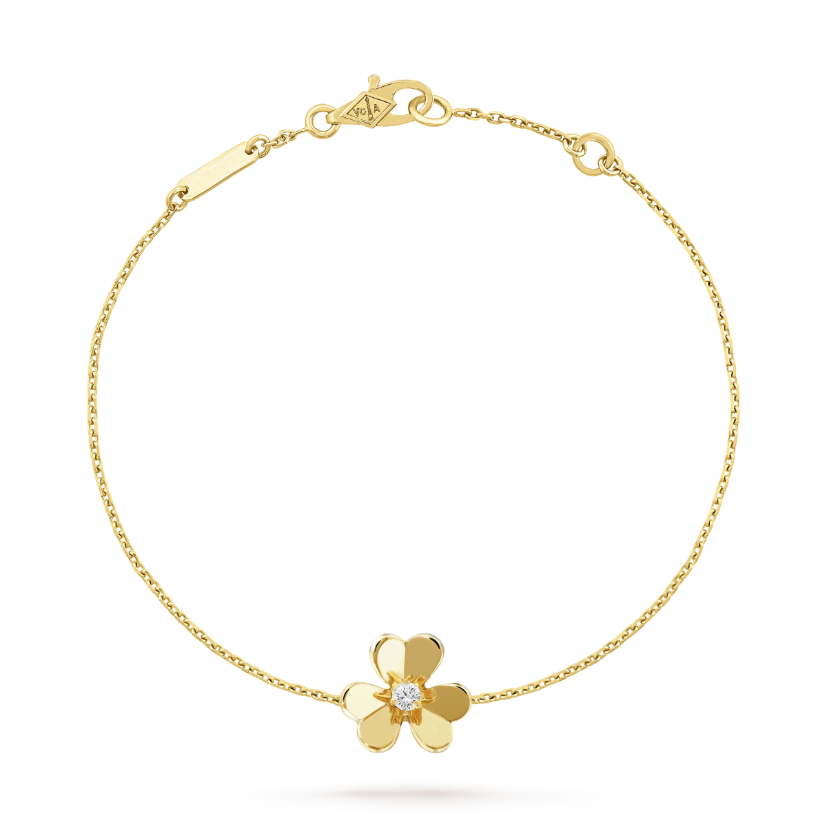 [LumiVibe]FRIVOLE GOLD FLOWER PINK MALACHITE BRACELET