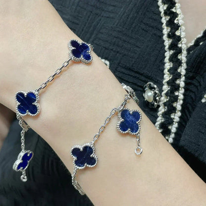 [LumiVibe]CLOVER 5 MOTIF PIETERSITE BRACELET COLLECTION