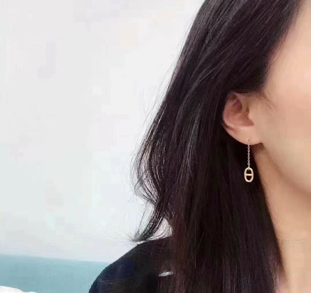 [LumiVibe]CHAINE TASSEL EARRINGS