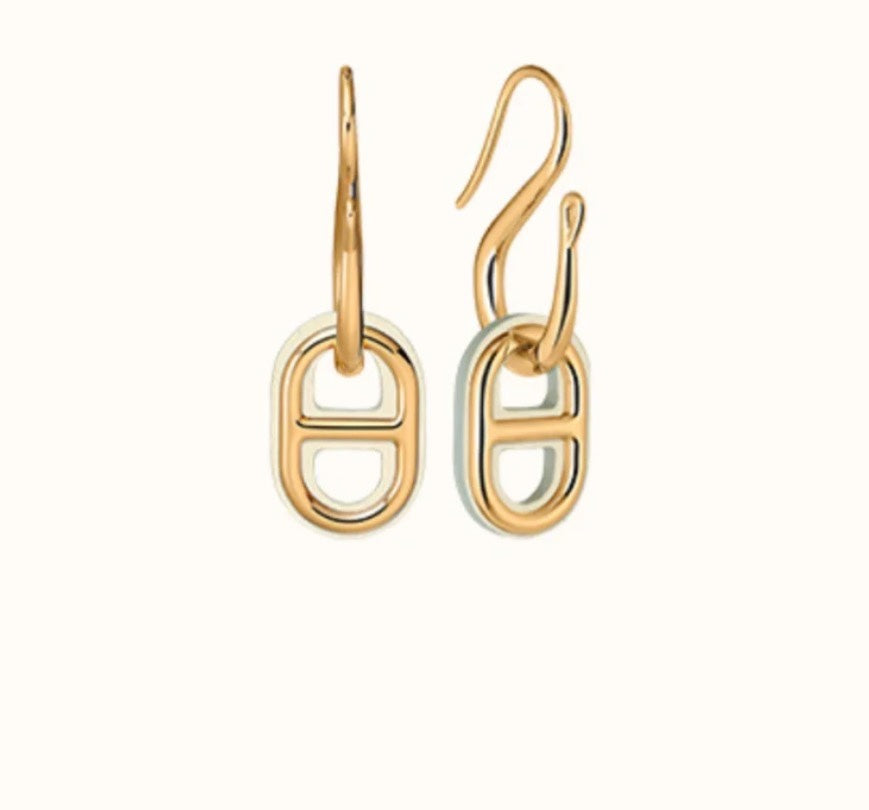[LumiVibe]HM O'MAILLON GOLD EARRINGS