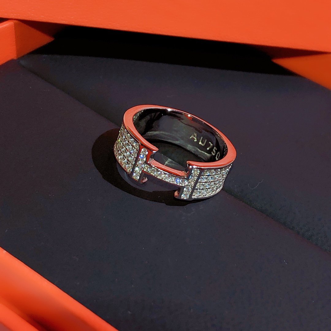 [LumiVibe]H RING FULL DIAMOND