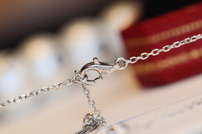 [LumiVibe]DAMOUR DIAMOND NECKLACE