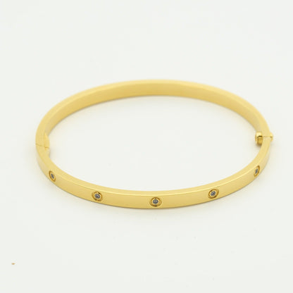 [LumiVibe]LOVE BRACELET 3.65MM 10 DIAMONDS