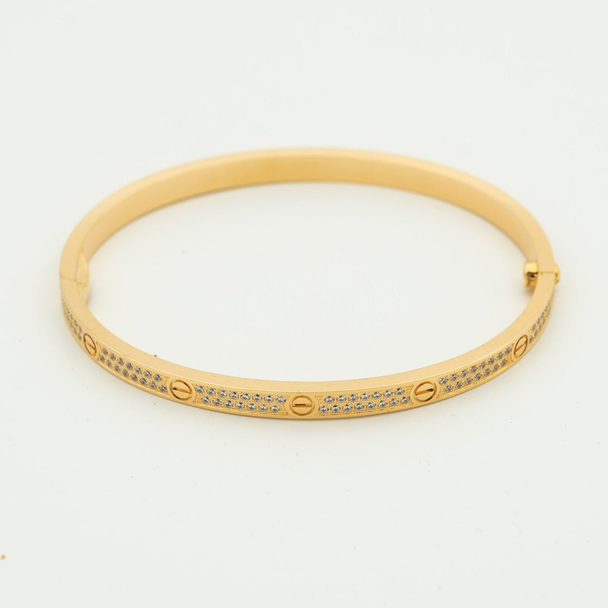 [LumiVibe]LOVE BRACELET 3.65MM DIAMOND-PAVED