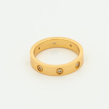[LumiVibe]LOVE RING 3.6MM 8 DIAMONDS