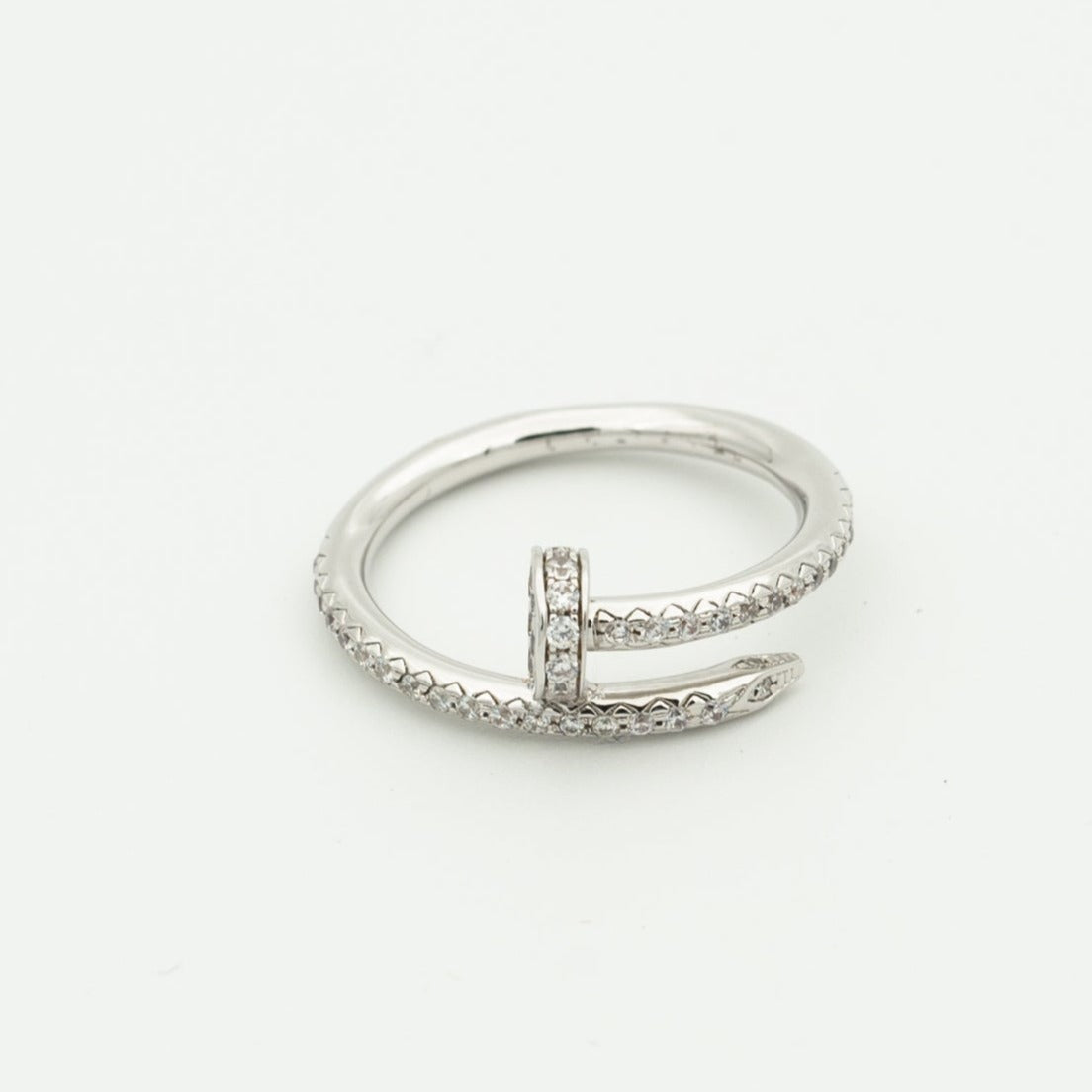 [LumiVibe]JUSTE RING 1.8MM SILVER DIAMONDS