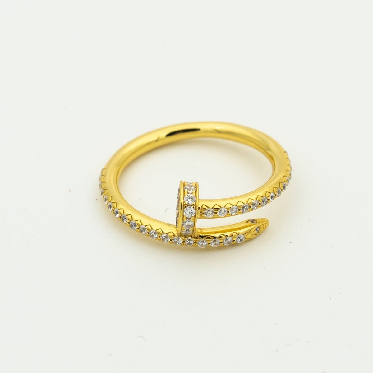 [LumiVibe]JUSTE RING 1.8MM GOLD DIAMONDS
