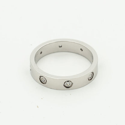 [LumiVibe]LOVE RING 3.6MM 8 DIAMONDS