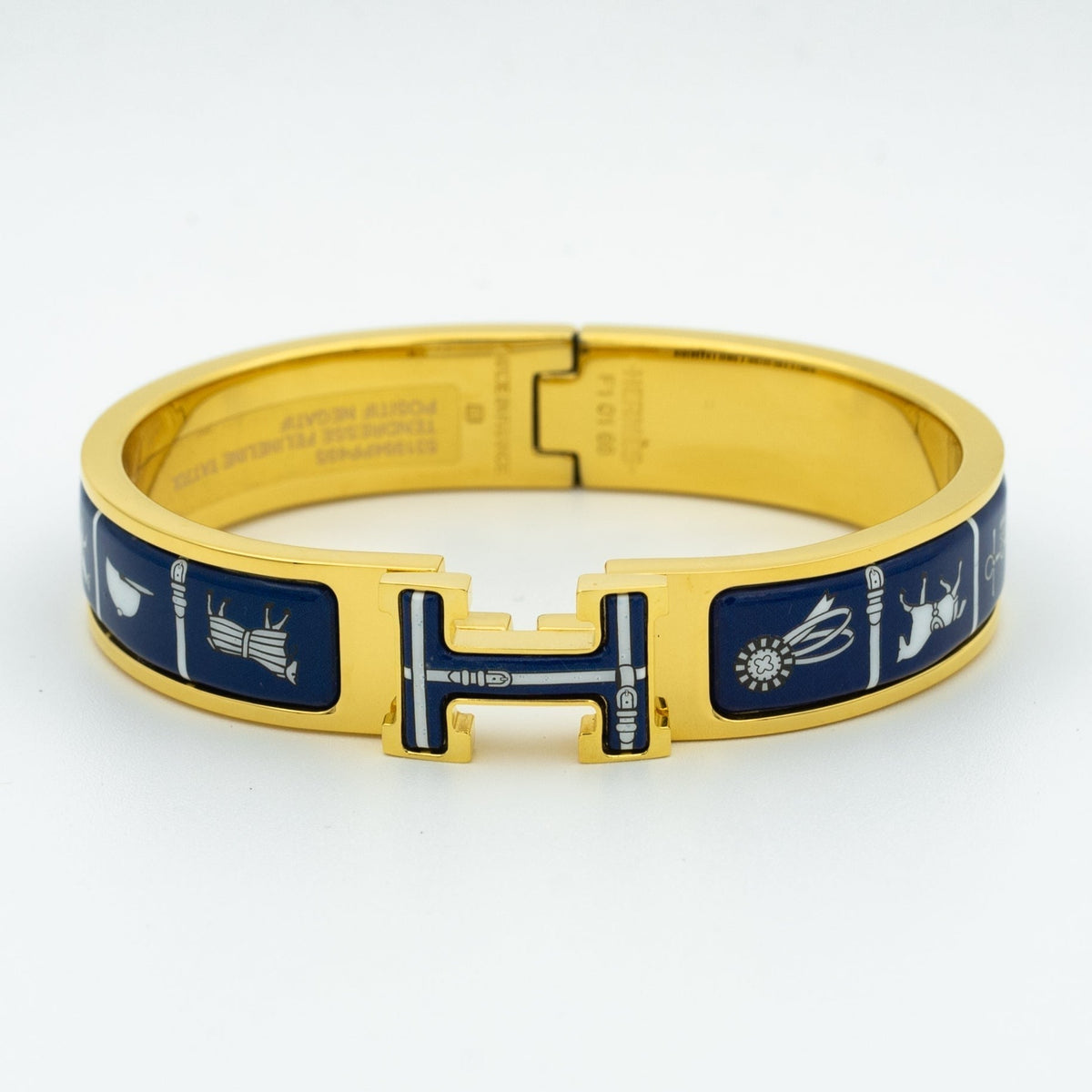 [LumiVibe]H BRACELET BLUE CERAMIC