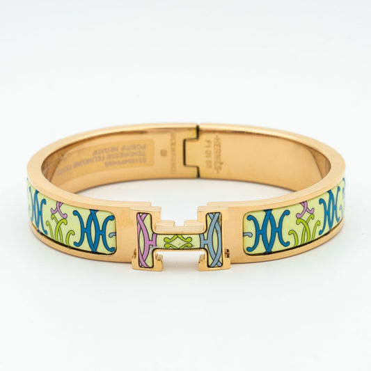 [LumiVibe]H BRACELET BEIGE MULTICOLOR