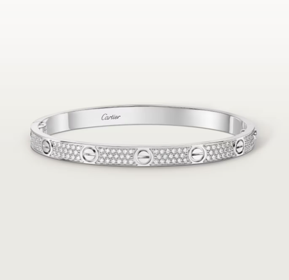 [LumiVibe]NEW-LOVE-4.8MM-Width Diamond-Studded Bracelet