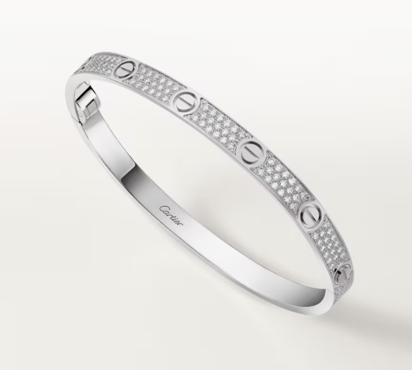 [LumiVibe]NEW-LOVE-4.8MM-Width Diamond-Studded Bracelet