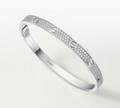 [LumiVibe]NEW-LOVE-4.8MM-Width Diamond-Studded Bracelet