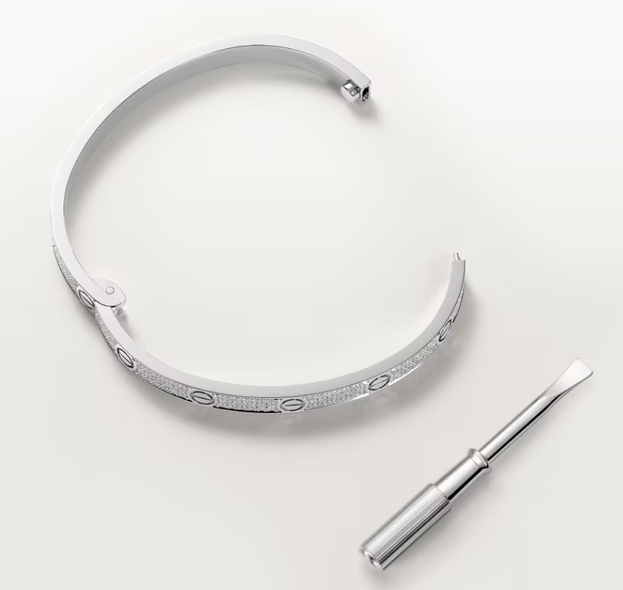 [LumiVibe]NEW-LOVE-4.8MM-Width Diamond-Studded Bracelet