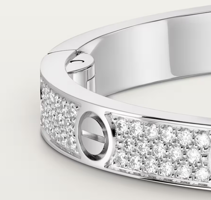 [LumiVibe]NEW-LOVE-4.8MM-Width Diamond-Studded Bracelet
