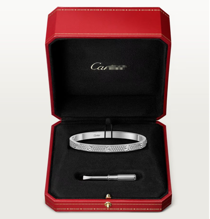 [LumiVibe]NEW-LOVE-4.8MM-Width Diamond-Studded Bracelet