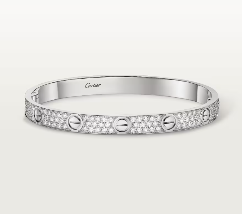 [LumiVibe]NEW-LOVE-6.1MM-Width Diamond-Studded Bracelet