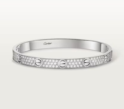 [LumiVibe]NEW-LOVE-6.1MM-Width Diamond-Studded Bracelet