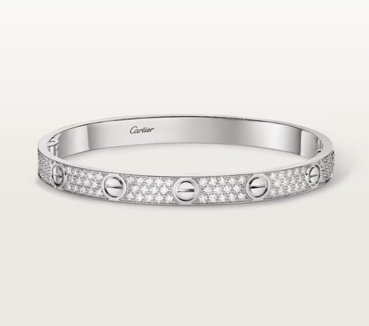 [LumiVibe]NEW-LOVE-6.1MM-Width Diamond-Studded Bracelet