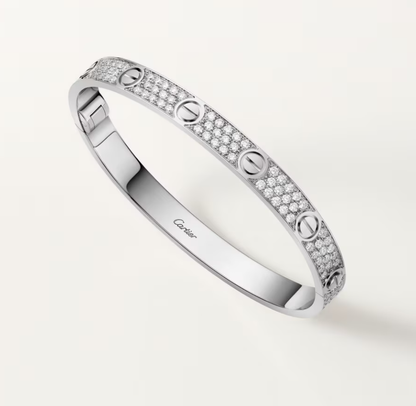 [LumiVibe]NEW-LOVE-6.1MM-Width Diamond-Studded Bracelet