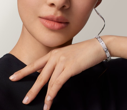 [LumiVibe]NEW-LOVE-6.1MM-Width Diamond-Studded Bracelet