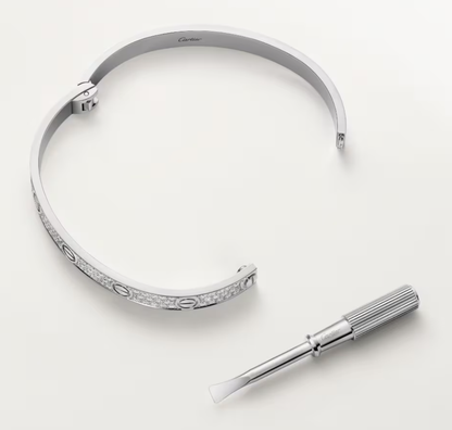 [LumiVibe]NEW-LOVE-6.1MM-Width Diamond-Studded Bracelet