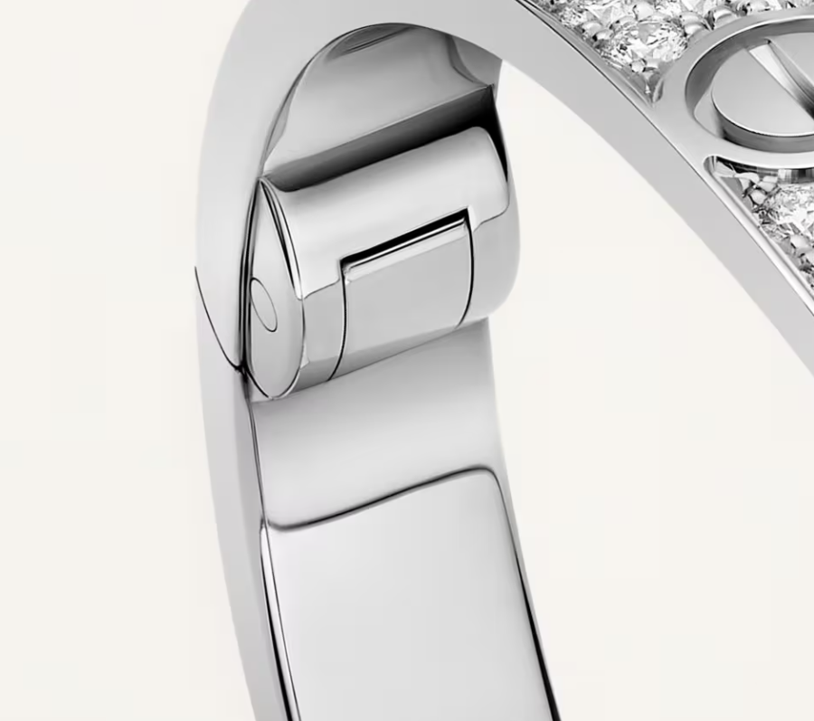 [LumiVibe]NEW-LOVE-6.1MM-Width Diamond-Studded Bracelet
