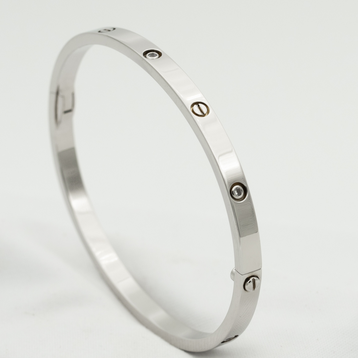 [LumiVibe]LOVE BRACELET 3.65MM 6 DIAMONDS